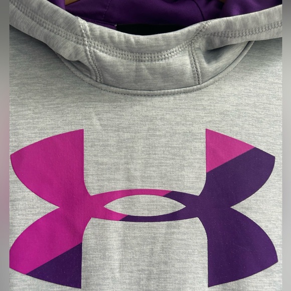 UNDER ARMOUR girls size large cold gear hoody - Picture 4 of 6